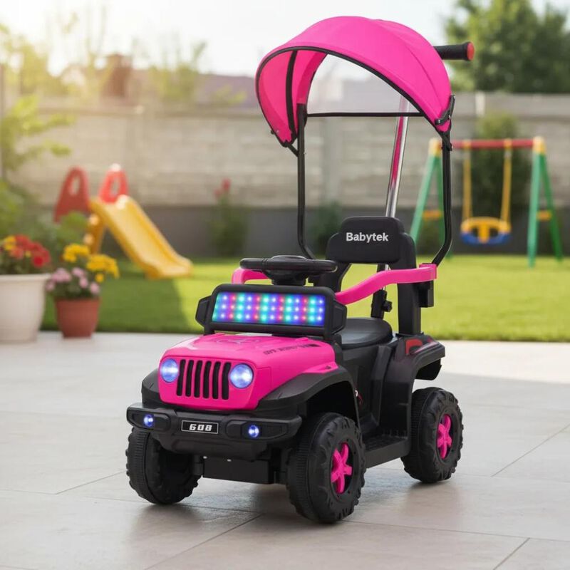 Correpasillos Beb&eacute; 3 En 1 Carro Montable El&eacute;ctr... image number null