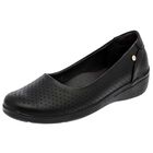 Etnia Zapato de horma c&oacute;moda para mujer negro