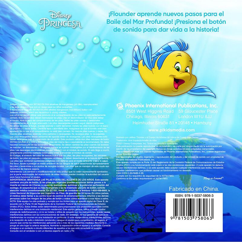 Princesas: El Primer Baile De Flounder! image number null