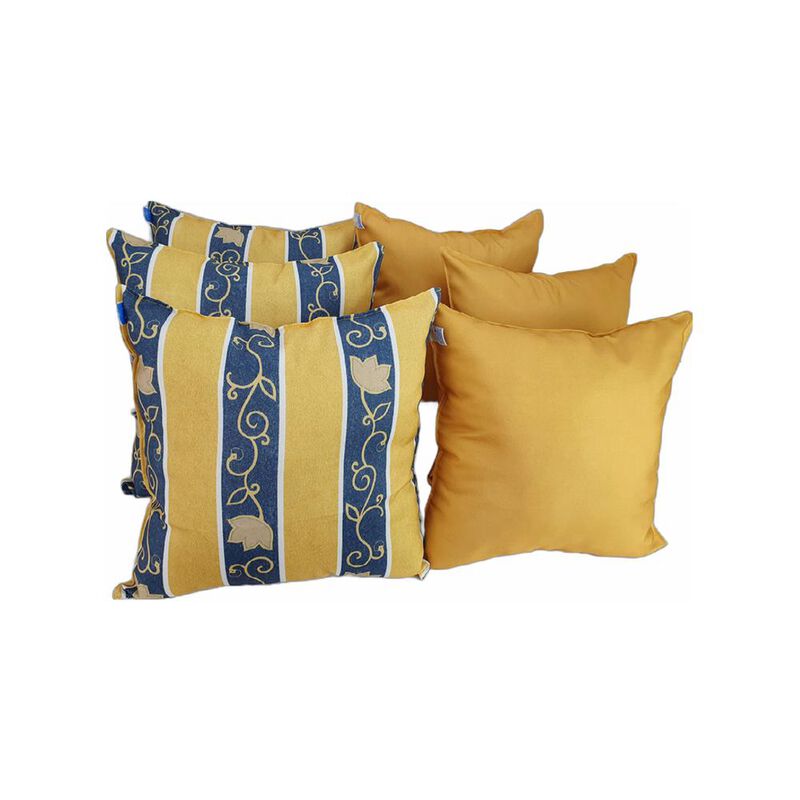 Set 6 Cojines Decorativos Premium Almoda Combin... image number null