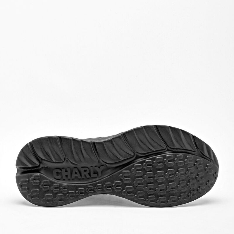Charly Tenis Deportivos Para Ni&ntilde;o Negro Cod 129... image number null