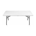 Mesa De Pl&aacute;stico Plegable Pelda&ntilde;os Blanca 703329