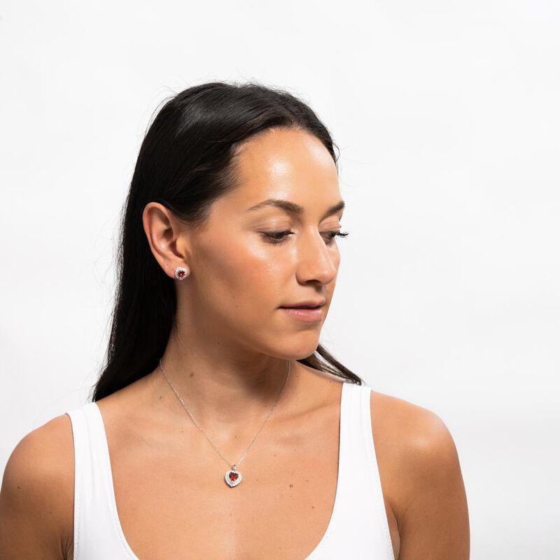 Set de Joyer&iacute;a Aina LuckyLy Plata .925 con Zirc... image number null