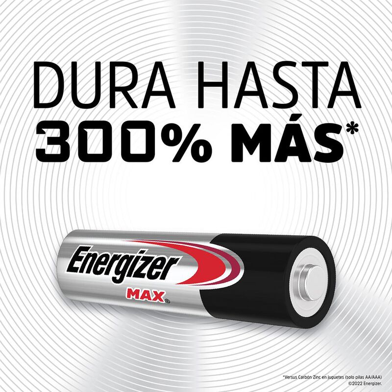 Pila Energizer Max Aa Alcalina Blister 48 Unida... image number null