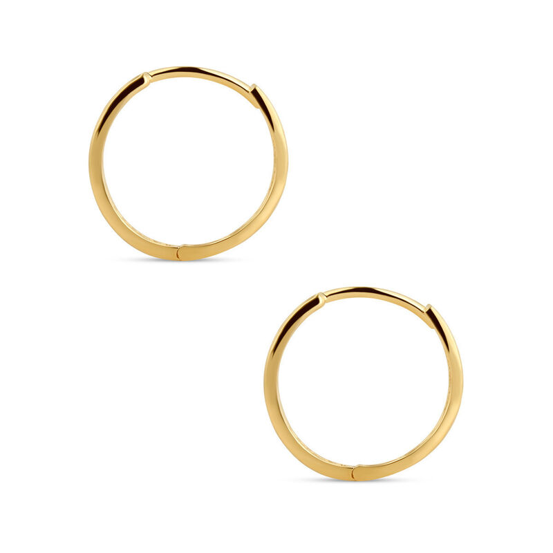 Arracadas De Oro Amarillo 14k Con Zirconias (14... image number null