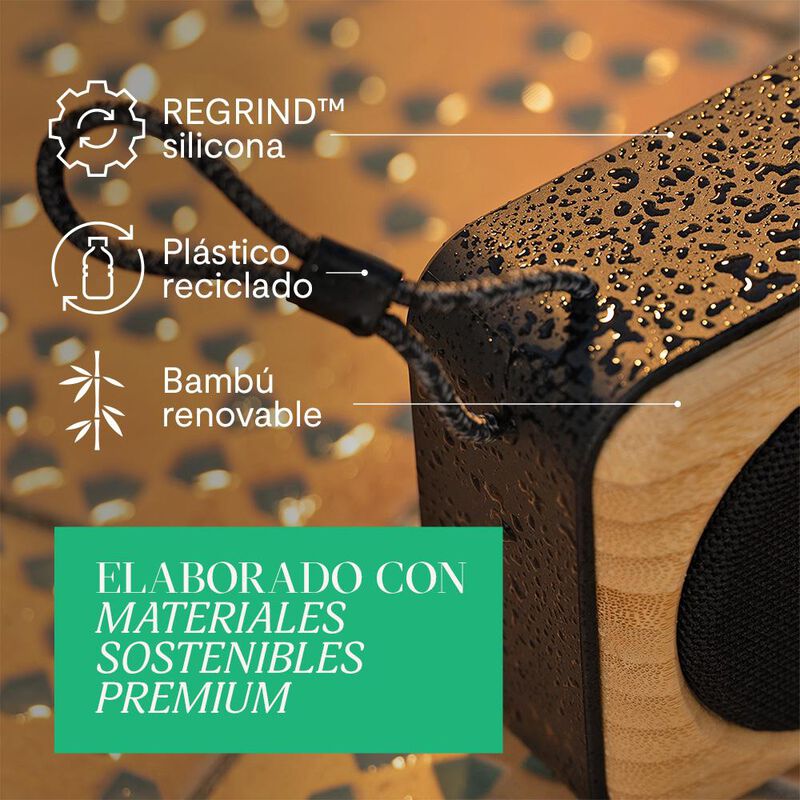 Bocina Port&aacute;til Roots Signature Black The House... image number null