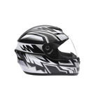 Casco Moto Cerrado ITALIKA Relampago Certificado DOT Talla M