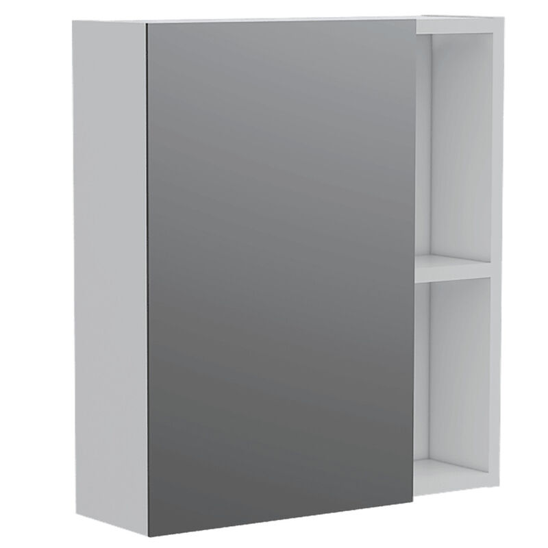 Gabinete De Ba&ntilde;o Labell Blanco Virtual Muebles image number null