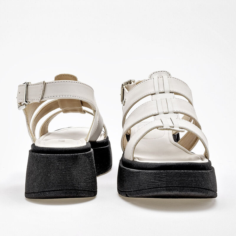Moramora Sandalia para mujer latte image number null
