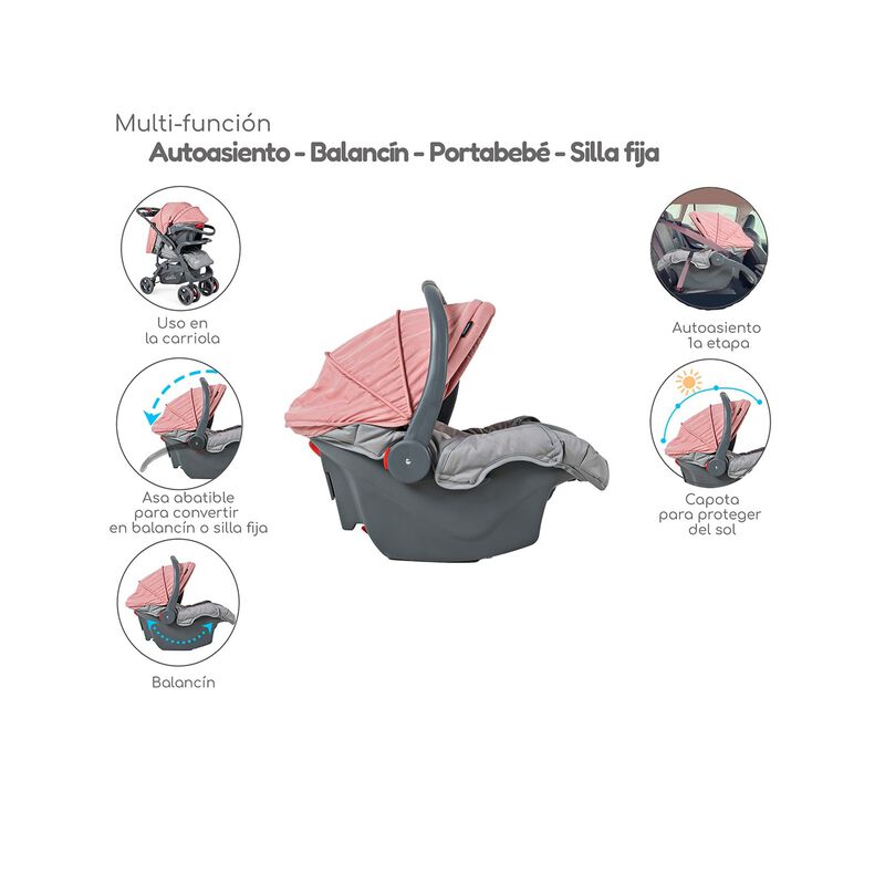 Travel System Elite D'bebe &mdash; Plegable Con Una M... image number null