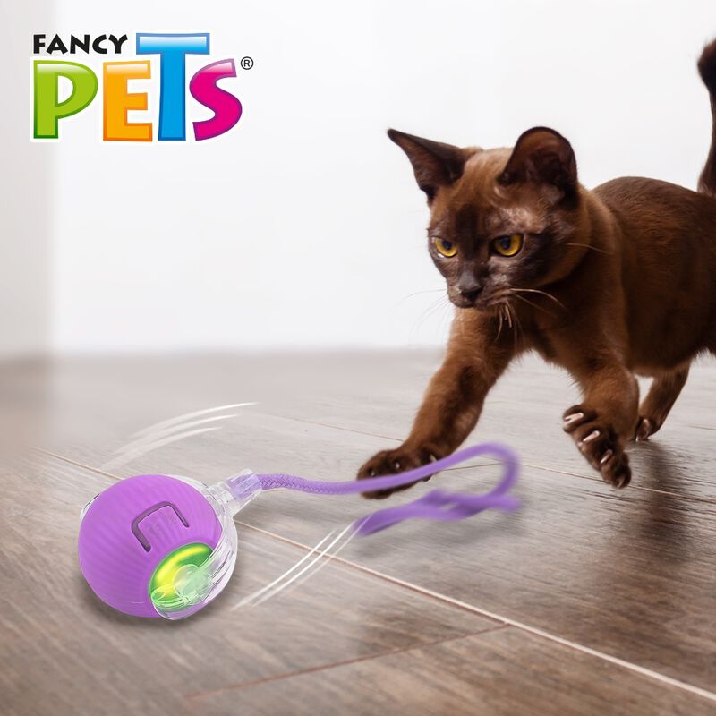 Fancy Pets. Pelota para Gato con Luz y Movimien... image number null