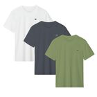 Set de 3 playeras Bark and Hide Playera Para Hombre Cuello Redondo Manga Corta Modelo Bark