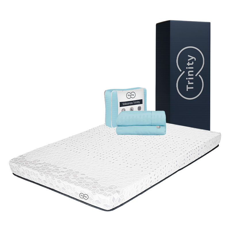 Colch&oacute;n Trinity Queen Size + 1 juego de S&aacute;banas... image number null