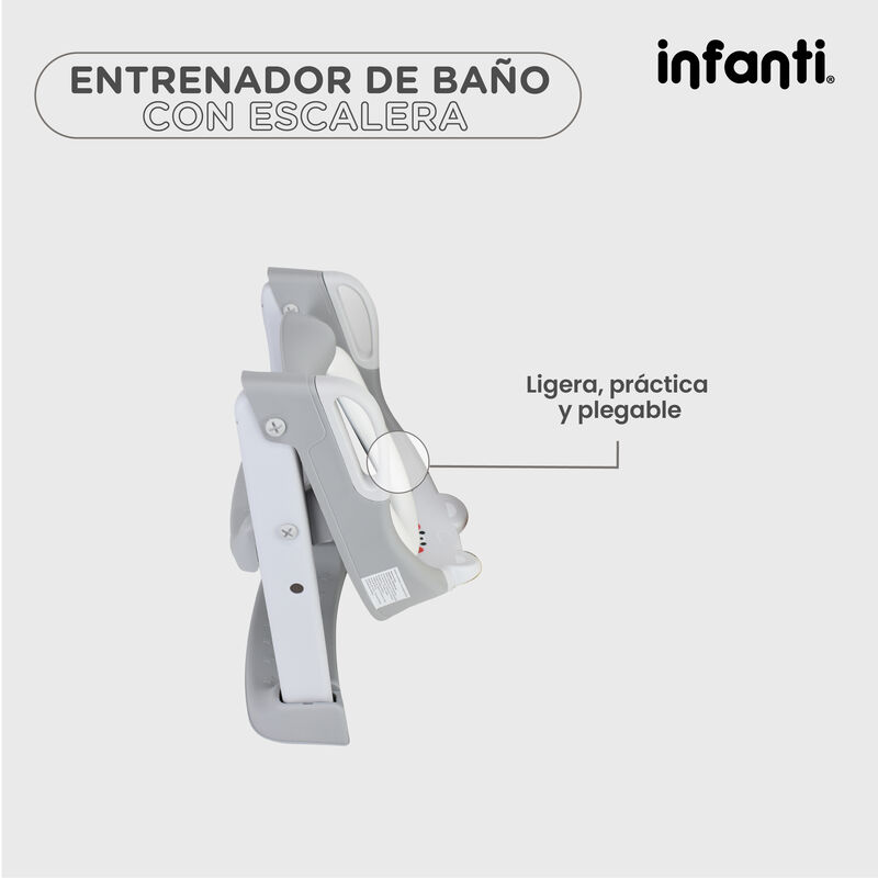 Entrenador De Ba&ntilde;o Con Escalera Ligera, Pr&aacute;ctic... image number null