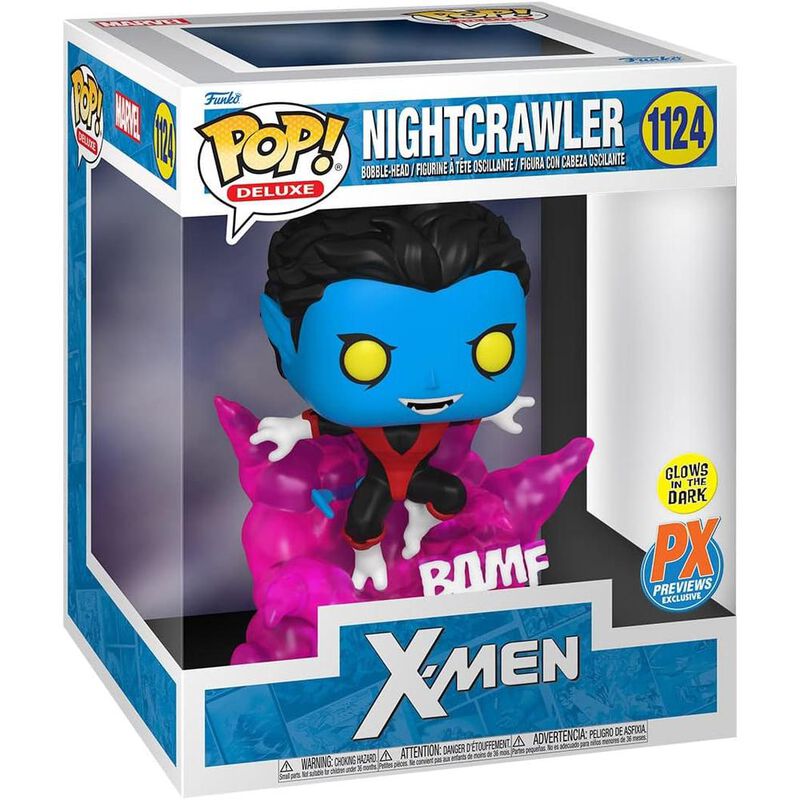 Teleporting Nightcrawler Glow-in-the-Dark, X-Me... image number null