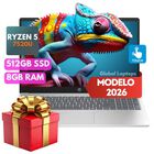 Laptop Hp Ryzen 5 7520u 8gb Ddr5 512gb Ssd 15,6 Fhd Touch
