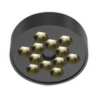 L&aacute;mpara Plaf&oacute;n Led Techo Honeycomb 6 W, Luz C&aacute;lida Brillante, Dise&ntilde;o Hexagonal, Irc 90, No Atenuable