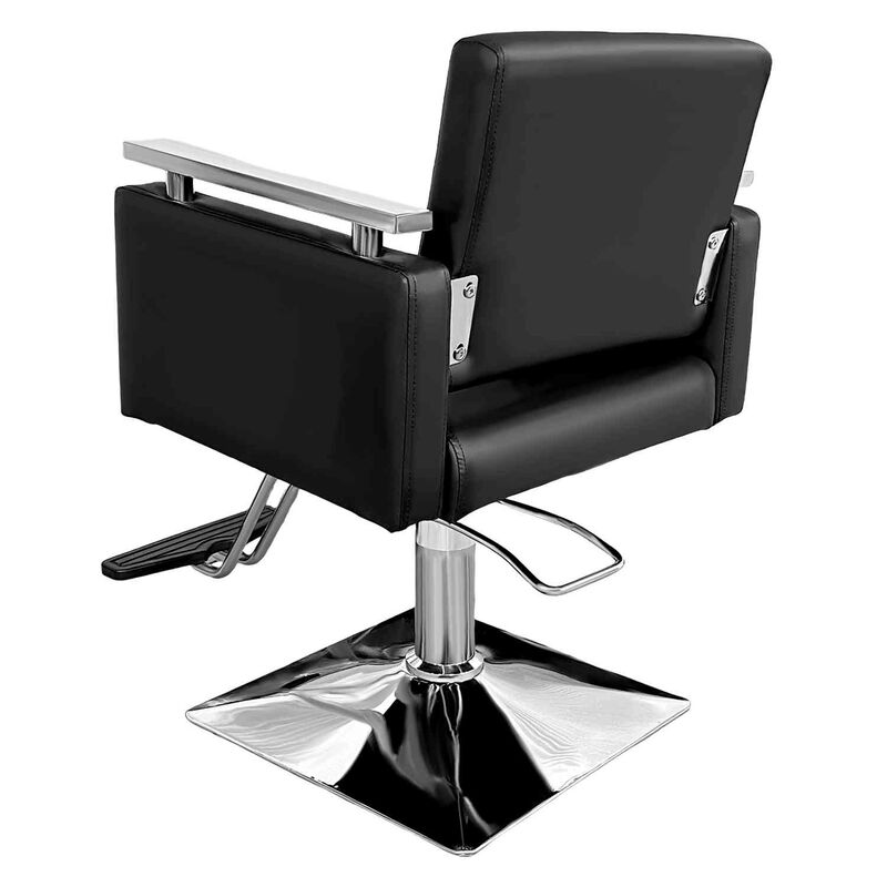 Sill&oacute;n Silla Barberia Est&eacute;tica Cuadrada 360&deg; Mo... image number null