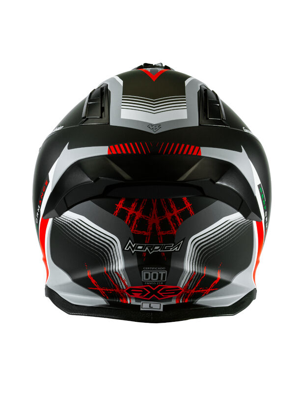 Casco Certificado Axs Nordica Talla L Con Dispo... image number null