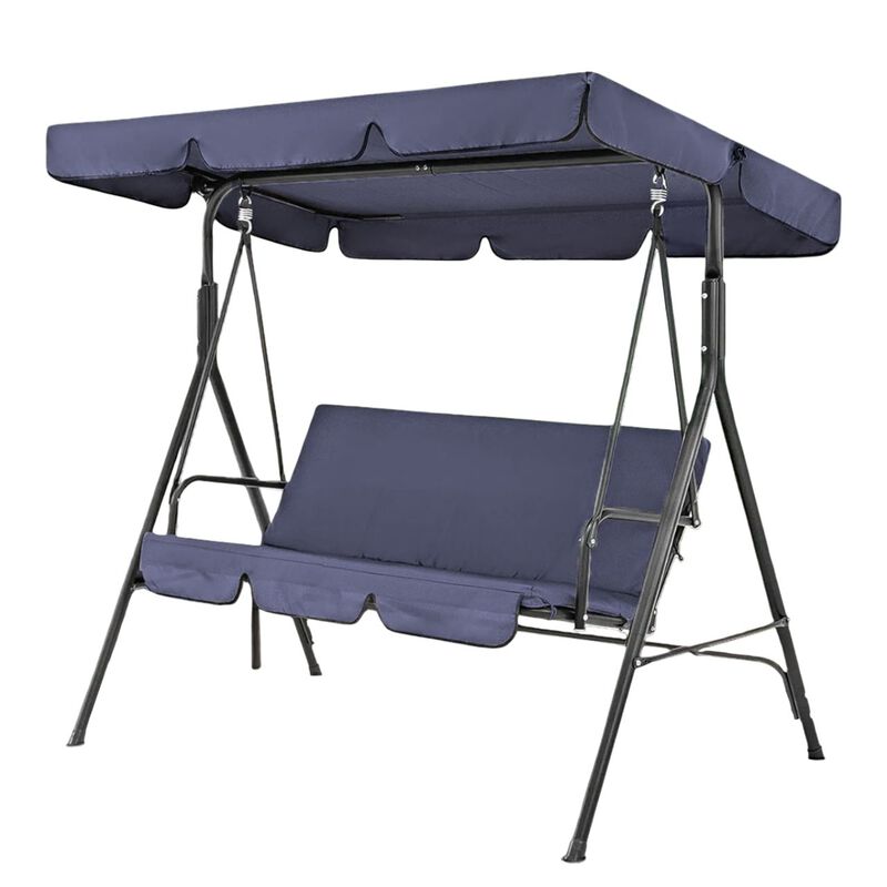 Banca Mecedora con 3 Asientos con Toldo para Ex... image number null