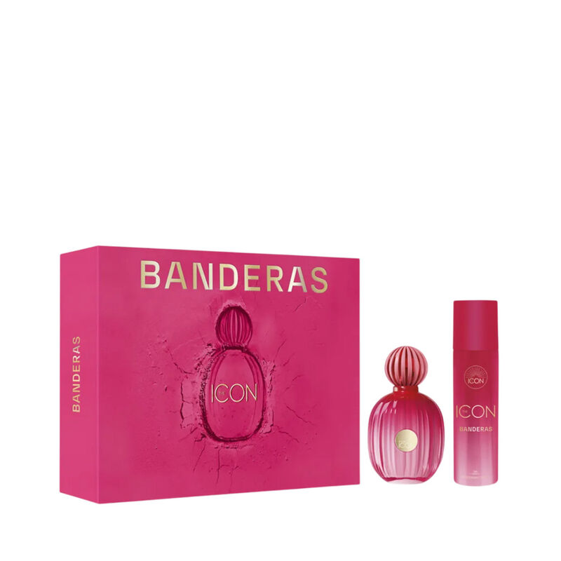 Set Banderas The Icon 2pzs 100ml Edp Spray/deso... image number null