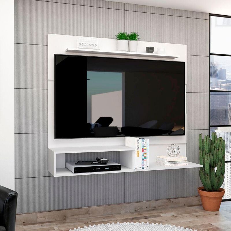 Panel De Tv Ascher, Capacidad Para Tv De Hasta ... image number null
