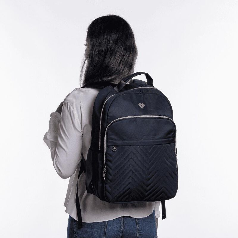 Mochila Laptop Mujer Moderna, Backpack Malet&iacute;n ... image number null