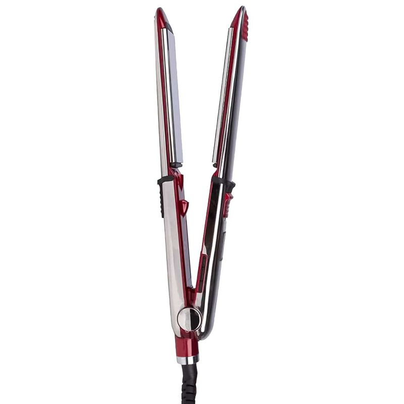 Plancha Ferro 2 En 1 Para Cabello Salon Beauty ... image number null