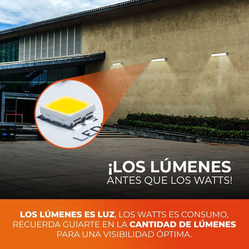 L&aacute;mpara Pared Arbotante Led Exterior 50 W, Luz ... image number null