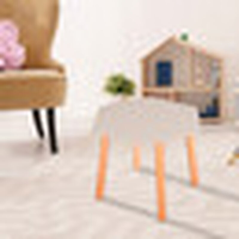 Mesa Moderna de Madera para Ni&ntilde;os-Gris Oscuro image number null