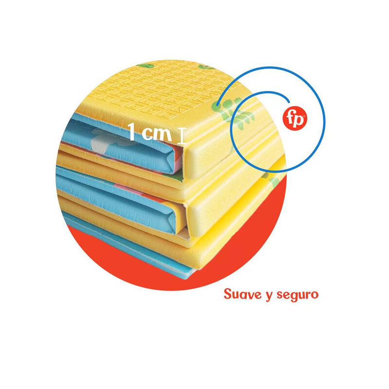 Tapete De Juego Port&aacute;til Fisher Price Doble Vis... image number null