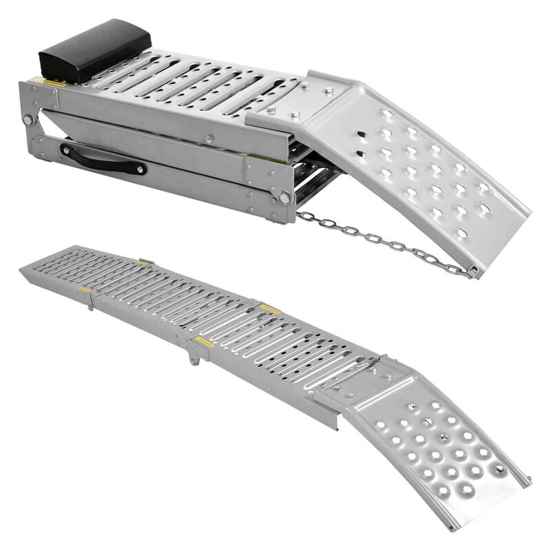 Rampa Plegable Motocicleta Cuatrimoto Acero 2m ... image number null