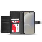 Funda FDN Cartera para Samsung S25 PLUS Negra Wallet Folio