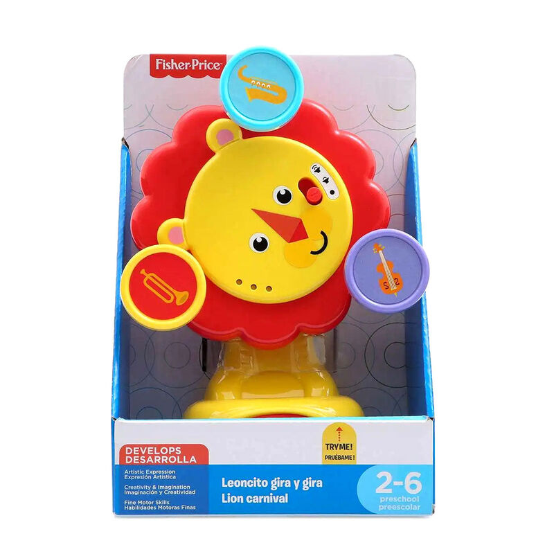 Leoncito Musical Gira Y Gira Fisher Price image number null