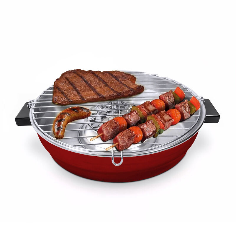 Practi Asador Rojo Asas Baquelita image number null