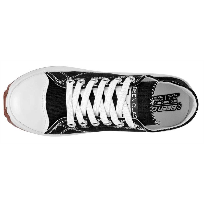 Been Class Tenis urbano para mujer negro blanco image number null