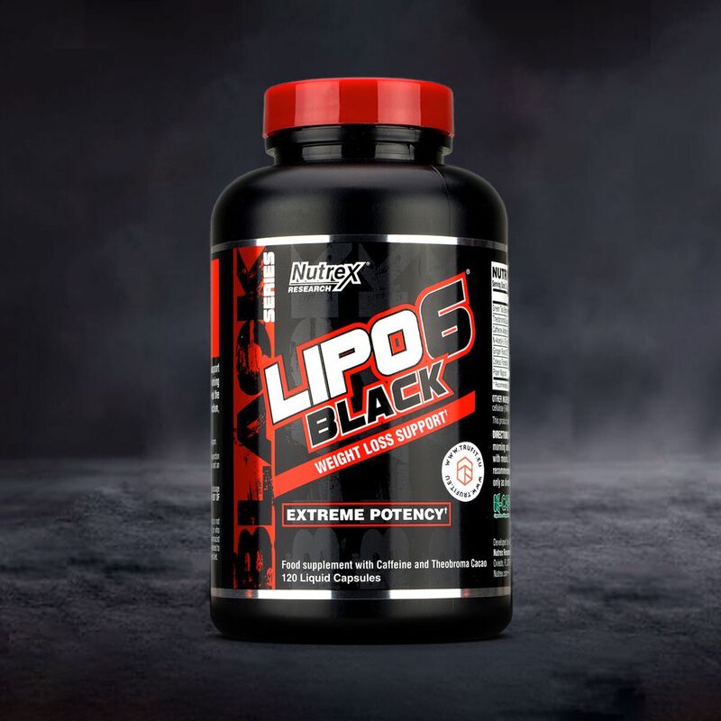Lipo 6 Black Rojo Nutrex Sin Sabor image number null