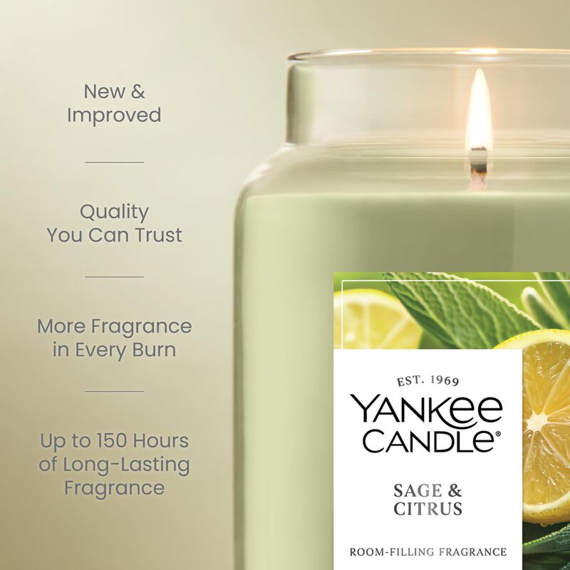 Tarro Grande Con Aroma A Candle Yankee Candle, ... image number null