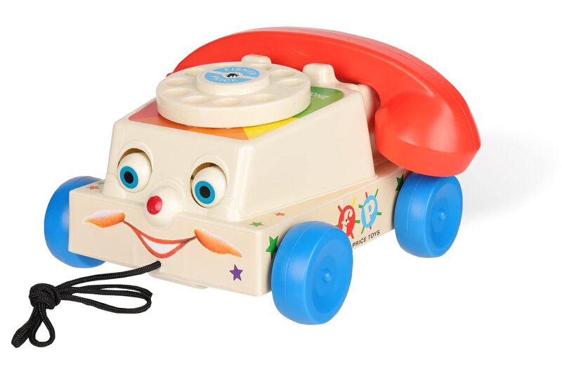 Tel&eacute;fono Con Chat Retro Toy Fisher Price Classi... image number null