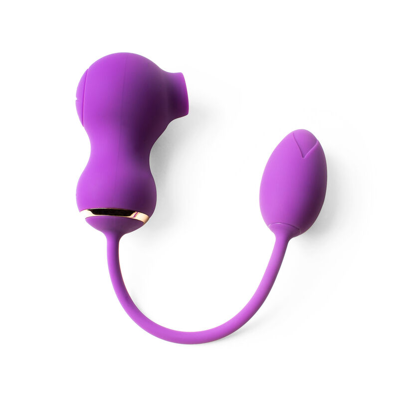 Vibrador Doble Motion 7Succ 7Vi Morado image number null