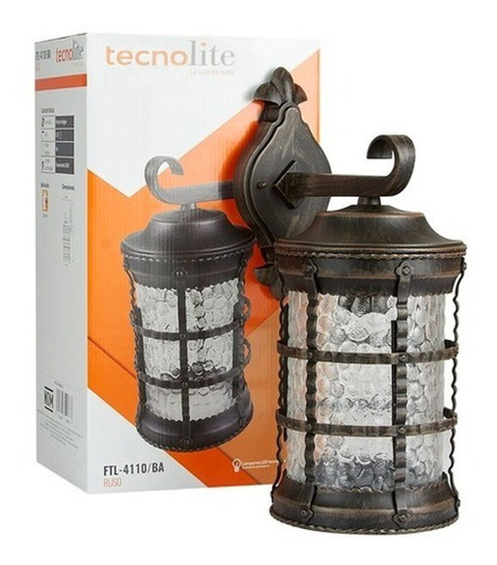 Farol Exterior Sobreponer, 20 W, Base E27, Tecn... image number null