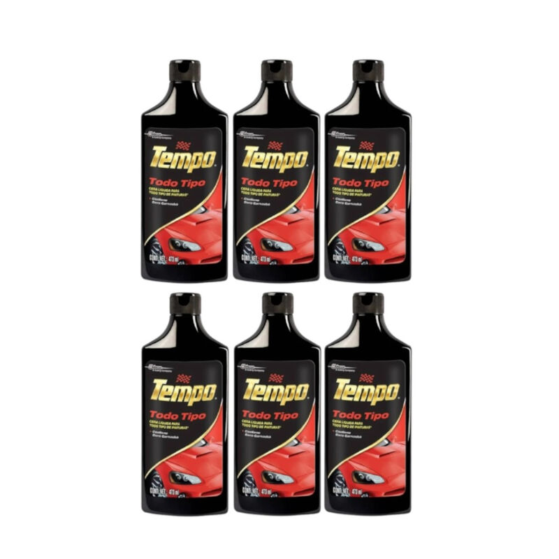 Cera L&iacute;quida Tempo todo tipo pinturas 473ml kit... image number null