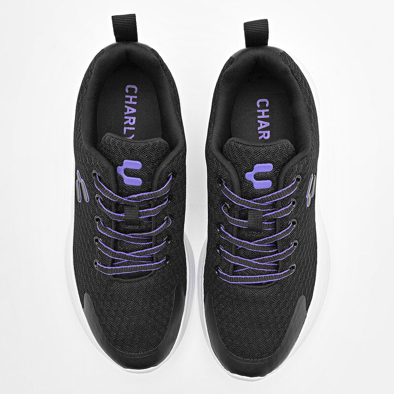 Charly Tenis deportivo para mujer negro, walkin... image number null