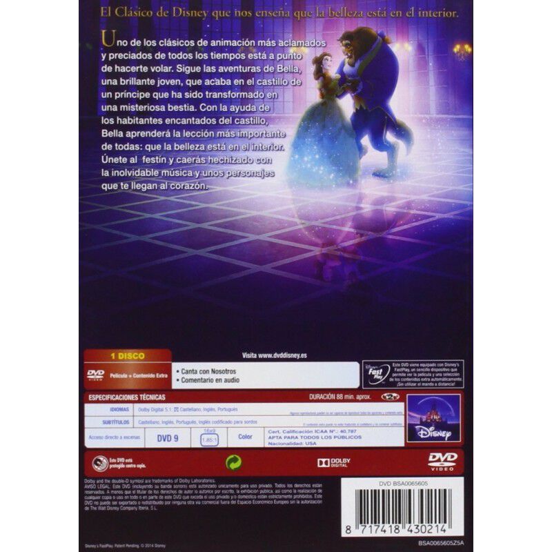 La Bella Y La Bestia [dvd] image number null