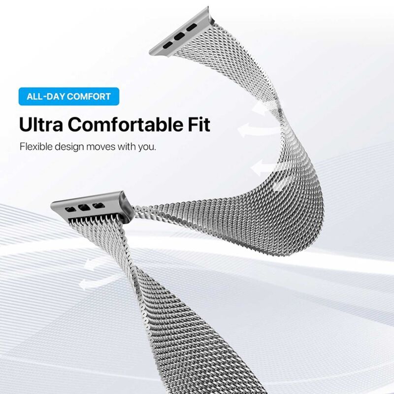 Correa Echelon Acero Para Apple Watch 9 De 45mm... image number null