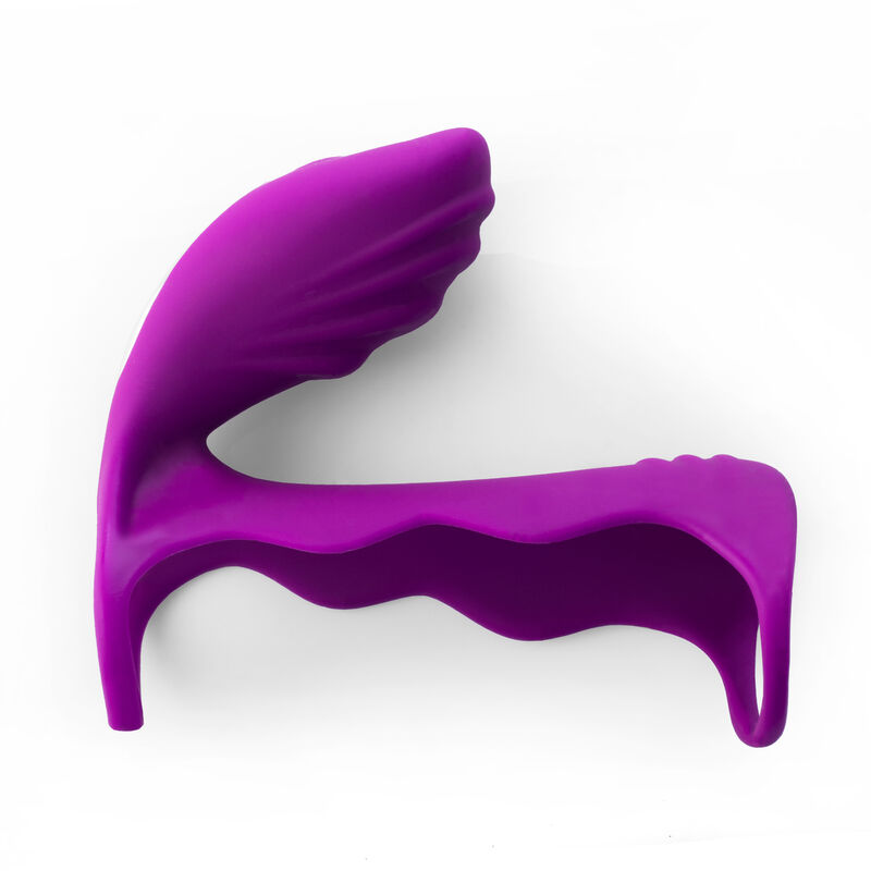 VIBRADOR DILDO CON ANILLO MORADO PLEASURE CHERR... image number null