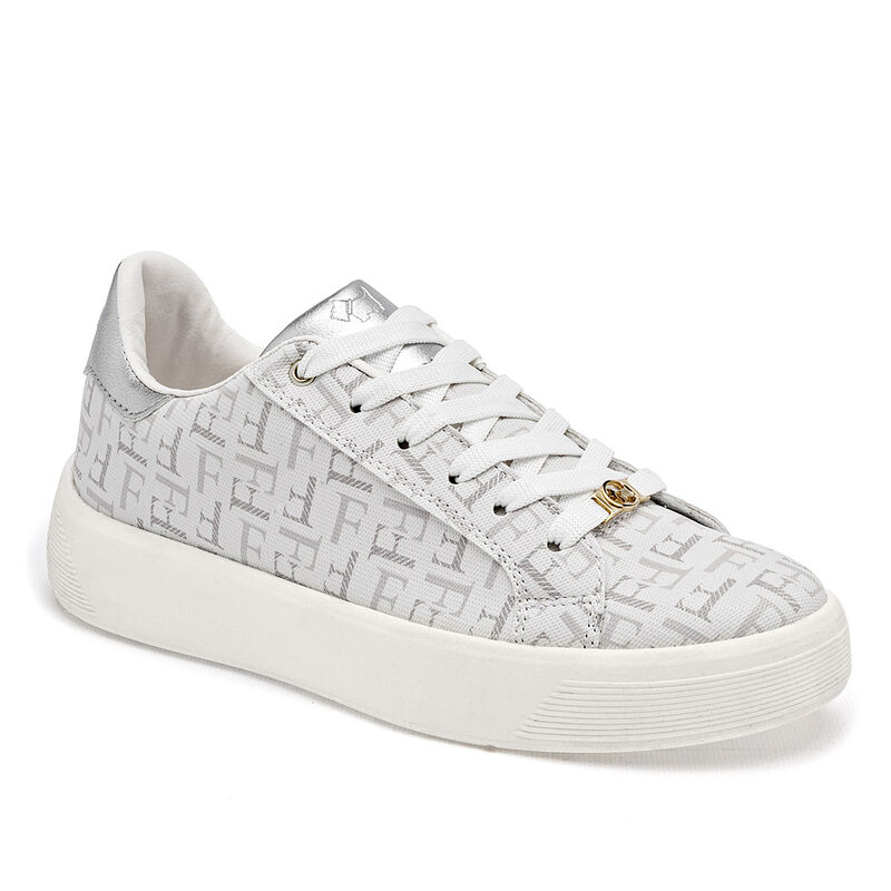 Ferrioni Tenis urbano para mujer blanco gris pl... image number null
