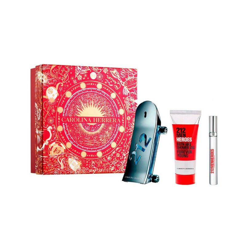 Set de Hombre Carolina Herrera 212 Men Heroes d... image number null