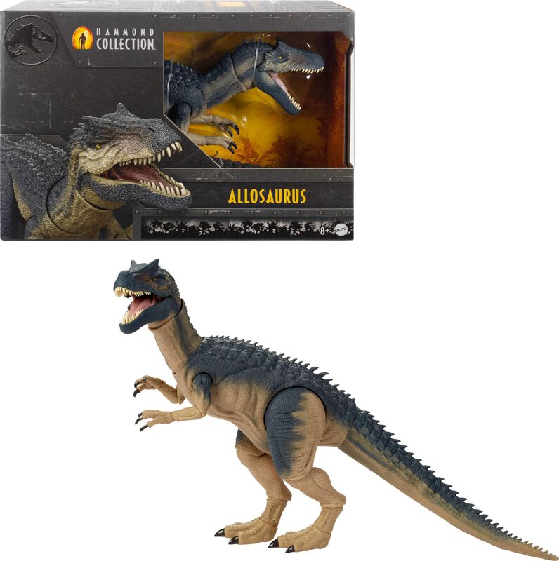 Figura De Acci&oacute;n Mattel Jurassic World Allosaur... image number null
