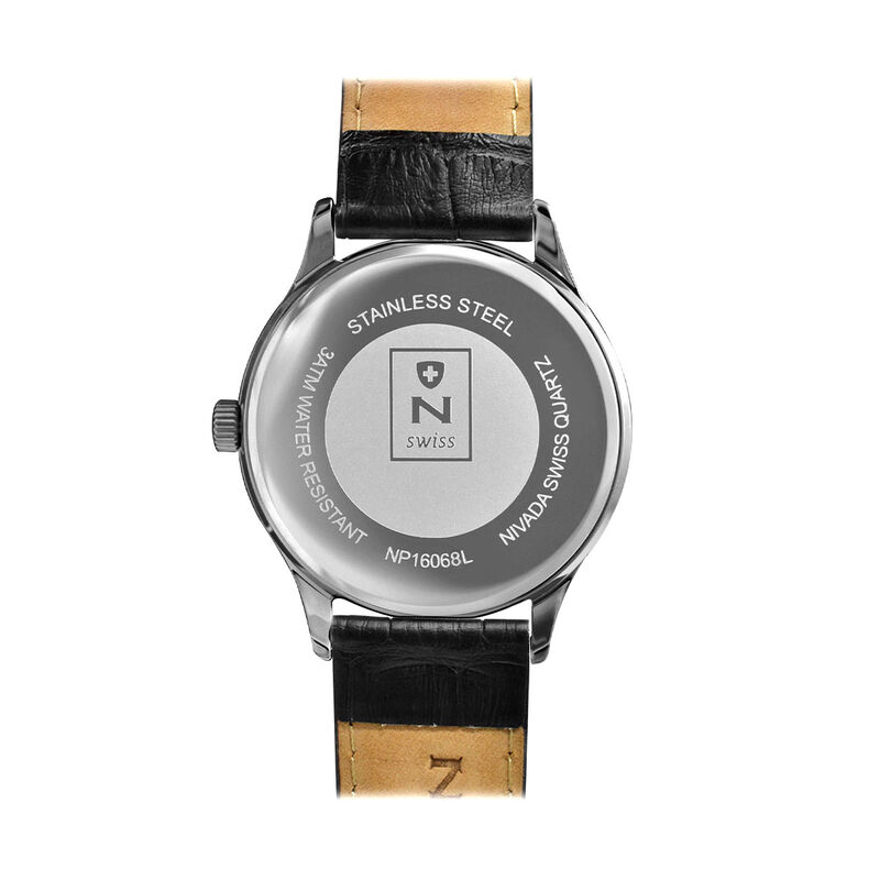 Reloj Nivada Executive Dama Acero/Piel Blanco R... image number null